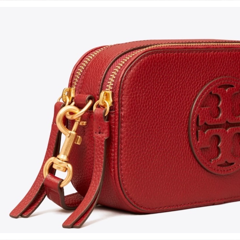 Tory Burch Miller Mini Leather Cross Body Bag - Picture 2 of 13